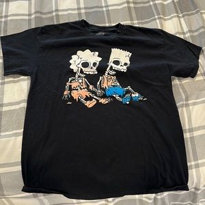 simpsons skulls t shirt